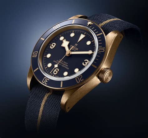 tudor black bay bronze bucherer blue edition